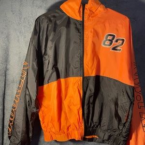 lager racer like zip up wind breaker